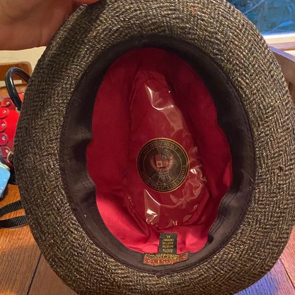 Stylish Tweed Fedora Hat - Picture 2 of 10